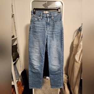 Madewell the Perfect Vintage Straight Crop Jean